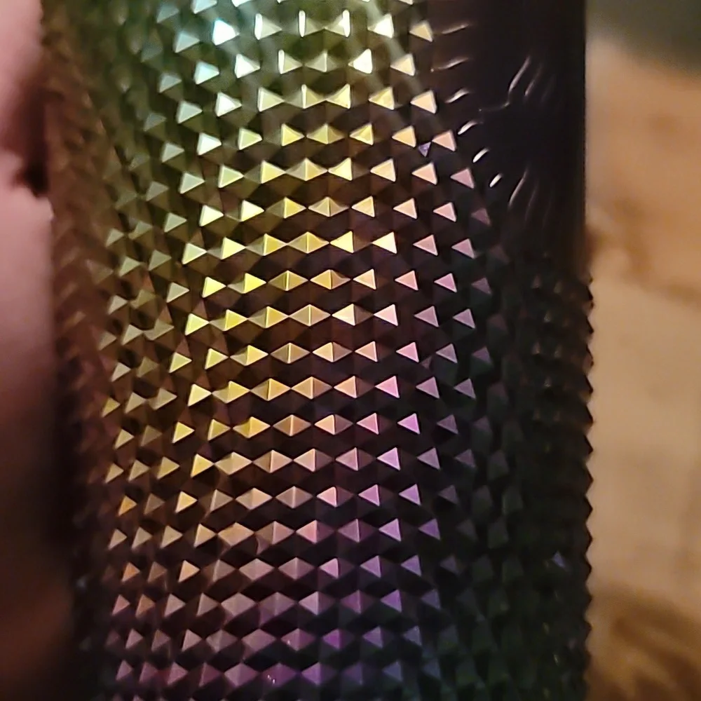 Starbucks Halloween 2023 Oil Slick Rainbow Iridescent Tumbler Venti Sized - Picture 7 of 10